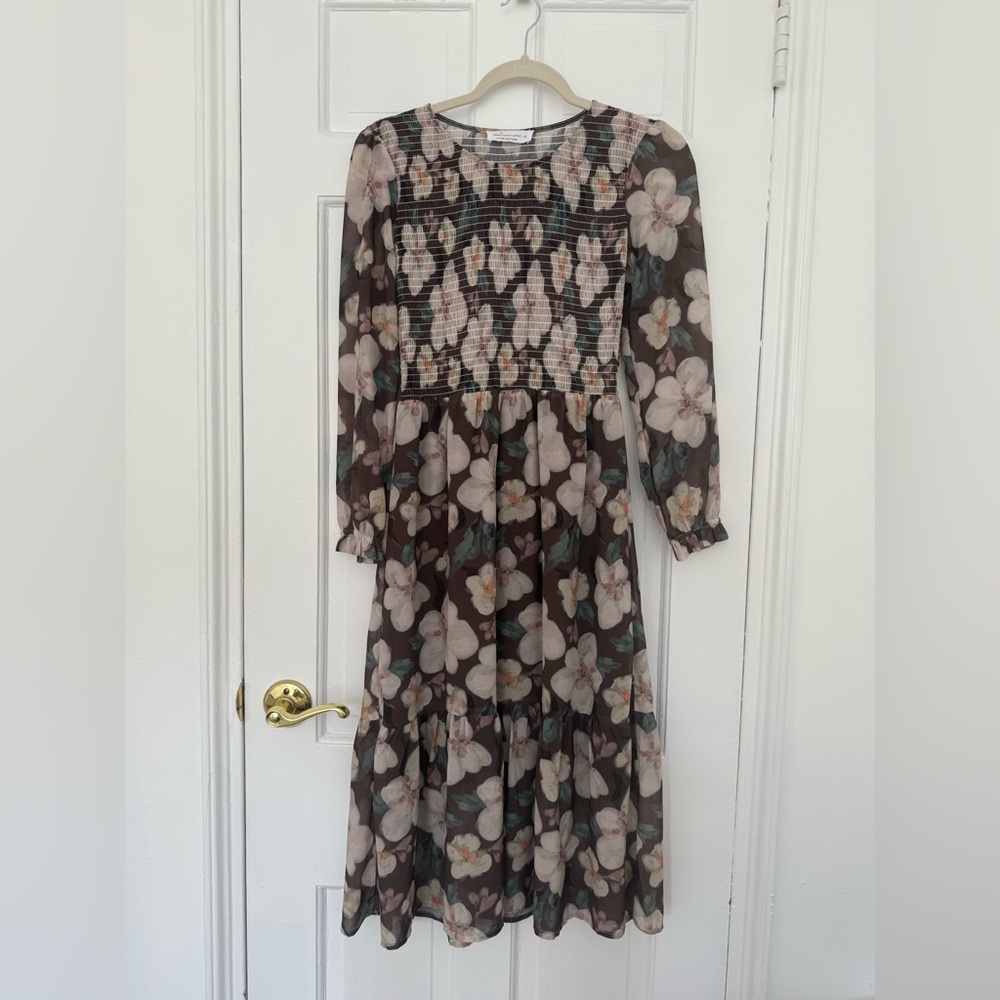 The Grace Midi Dress - Floral